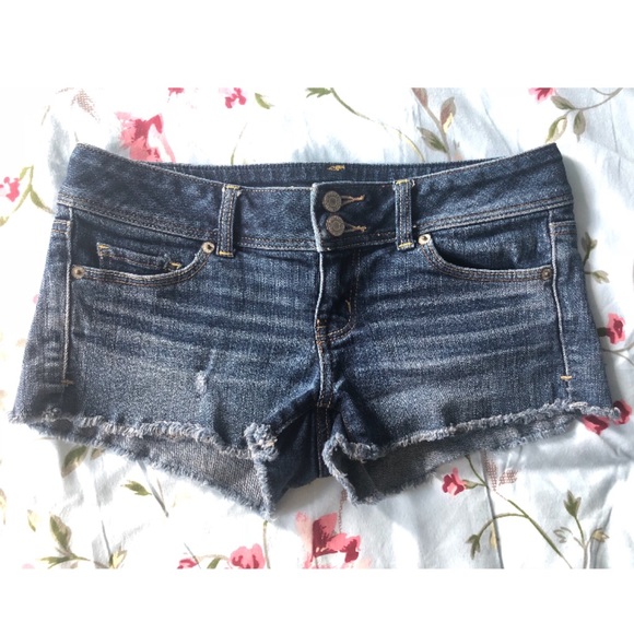 AMERICAN EAGLE jean stretch shorts - Picture 1 of 3